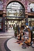 The County Arcade in the Victoria Quarter, Leeds, West Yorkshire, Yorkshire, England, United Kingdom, Europe