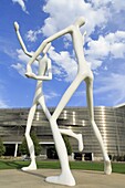 Dancers by Jonathan Borofsky, Sculpture Park, Performing Arts Complex, Denver, Colorado, United States of America, North America