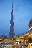 The Burj Khalifa, World's tallest building, Dubai, United Arab Emirates, Middle East