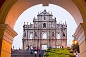 St. Paul's cathedral facade, Macau, China, Asia