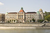 The art deco Gellert Hotel on the Danube River, Budapest, Hungary, Europe