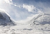 Columbia Icefield, Jasper National Park, UNESCO World Heritage Site, Rocky Mountains, Alberta, Canada, North America