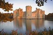 Bodiam Castle, East Sussex, England, United Kingdom, Europe