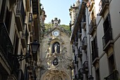 St. Mary's basilica, old town of Donostia, San Sebastian, Basque country, Euskadi, Spain, Europe