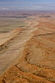 Aerial photo, Sossusvlei, Namib Naukluft Park, Namibia, Africa