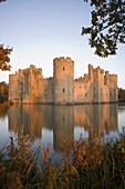 Bodiam Castle, East Sussex, England, United Kingdom, Europe