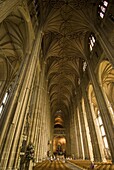 Interior, Canterbury Cathedral, UNESCO World Heritage Site, Canterbury, Kent, England, United Kingdom, Europe