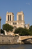 Notre Dame Cathedral, Ile de la Cite, Paris, France, Europe
