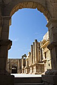 South Theatre, Jerash (Gerasa), a Roman Decapolis city, Jordan, Middle East