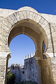 Pastora arch (Arab gate) in Moorish style, Medina Sidonia, Cadiz province, Andalucia, Spain, Europe