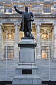 Statue of Richard John Seddon at the Parliament, Wellington, North Island, New Zealand, Pacific