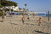 Volleyball on Laguna Beach, Orange County, California, United States of America, North America