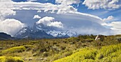 El Chalten mountains within Los Glaciares National Park, UNESCO World Heritage Site, Patagonia, Argentina, South America