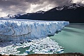 Spectacular Perito Moreno glacier, situated within Los Glaciares National Park, UNESCO World Heritage Site, Patagonia, Argentina.