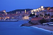 View of Old Town in the early morning, UNESCO World Heritage Site, Dubrovnik, Croatia, Europe