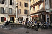 Old Town, Vieil Antibes, Antibes, Cote d'Azur, French Riviera, Provence, France, Europe