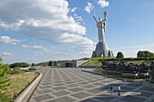 Rodina Mat (The Motherland Monument) and The National Museum of the History of the Great Patriotic War 1941-1945, Kiev, Ukraine, Europe