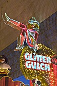 Glitter Gulch Casino and Fremont Street Experience, Las Vegas, Nevada, United States of America, North America