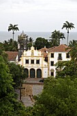 View over Sao Francisco Monastery, UNESCO World Heritage Site, Olinda, Pernambuco, Brazil, South America
