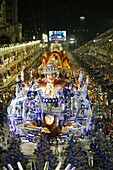 Carnival parade at the Sambodrome, Rio de Janeiro, Brazil, South America