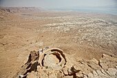 Palace of Herod, Masada, Dead Sea, Israel
