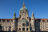 Neues Rathaus, Hannover, Landeshauptstadt, wilhelminischer Stil, Hannover, Niedersachsen