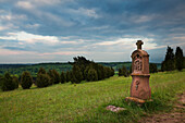 Kalvarienberg bei Alendorf, Naturschutzgebiet Lampertstal, Eifelsteig, Eifel, Rheinland-Pfalz, Deutschland