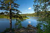 Saale-Stausee, Naturpark Thüringer Schiefergebirge / Obere Saale, Thüringen, Deutschland