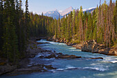 Kicking Horse River, Yoho National Park, Rocky Mountains, British Columbia, Canada