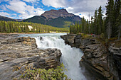 Athabasca Falls, Athabasca River, Jasper National Park, Rocky Mountains, Alberta, Kanada