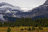Bow Glacier and Bow Glacier Falls, Banff National Park, Rocky Mountains, Alberta, Canada