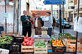 Vegetable stall, Market, Loule, Algarve, Portugal