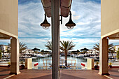 Spiegelung, Hafen, Vilamoura, Algarve, Portugal