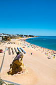 Beach, Praia dos Pescadores, Albufeira, Algarve, Portugal