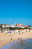 Beach Meia Praia, Lagos, Algarve, Portugal