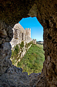 View from the castle, Santiago do Cacem, Costa Vicentina, Alentejo, Portugal