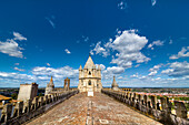 View from roof of the cathedral, Evora, Alentejo, Portugal