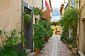 street in Cassis at the French Cote d'Azur
