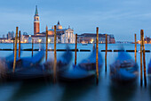 Dawn view to San Giorgio Maggiore, Venice, UNESCO World Heritage Site, Veneto, Italy, Europe