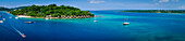 Iririki Island resort viewed from Port Vila, Efate Island, Vanuatu