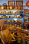 Crafts For Sale At Alfareria Ferran Segarra, Miravet, Tarragona, Spain