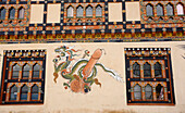 Farmhouse With Fertility Symbol, Paro, Bhutan