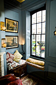 Interior of Blacks private members club, Dean Street, Soho, London, England