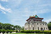 'Juguang Tower, built under the design of renowned architect Sheng Xuie-hai; Jincheng, Kinmen, Taiwan'