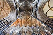 'Interior of Worcester Cathedral; Worcester, Worcestershire, England'