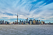 'Downtown skyline taken from Lake Ontario; Toronto, Ontario, Canada'