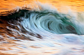 'Motion blur of wave; Hawaii, United States of America'
