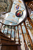 interior of the greek orthodox church taksiyarhis, town of ayvalik on the aegean sea, the olive riviera, north of izmir, turkey