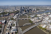 Skyline von Brisbane, Brisbane, Australien