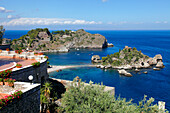 Italy, Sicily, province of Messina, Taormina, Isola bella